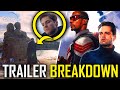 Falcon And The Winter Soldier Trailer Breakdown | Easter Eggs, Hidden Details & Things You Missed