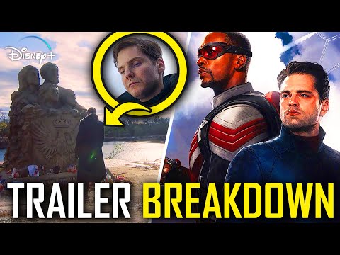 Falcon And The Winter Soldier Trailer Breakdown | Easter Eggs, Hidden Details & 