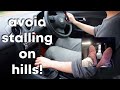 How to Hill start a manual car - Every time without stalling!