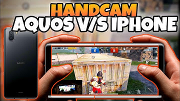IPHONE 8PLUS vs AQUOS R3 🔥 IOS vs ANDROID 💯 PUBG MOBILE