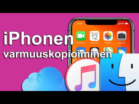 (FN) iPhonen varmuuskopiointi - Miten varmuuskopioida iPhone