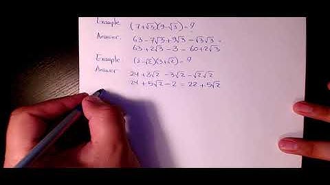 Square roots   Use polynomial multiplication   Practice 3 Radical Algebra (square roots expressions)