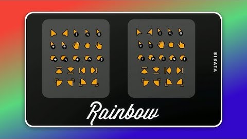 Best cursor icon packs for Linux | RGB Edition (Ubuntu, Arch, Fedora)