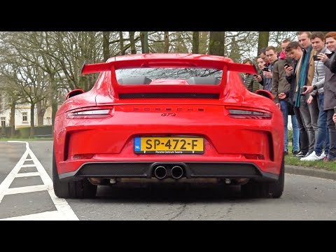 Great Porsche 911 GT3 Coupé Exhaust SOUNDS! Accelerations, Revs & More!