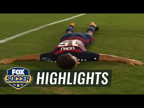 Eric Lichaj makes it 2-0 for USA just before the break | 2017 CONCACAF Gold Cup Highlights