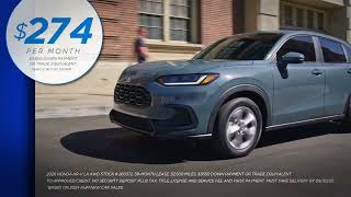 2026 Honda HR-V AWD LX | Lease Special | September 2025 | Schlossmann Honda City