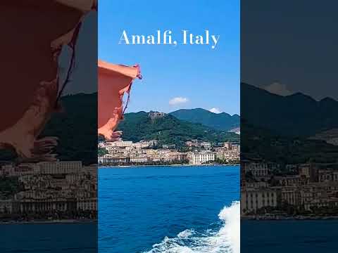 Campania, Italy | The Scenic Travel from Salerno, Italy to the Amalfi Coast by Ferry