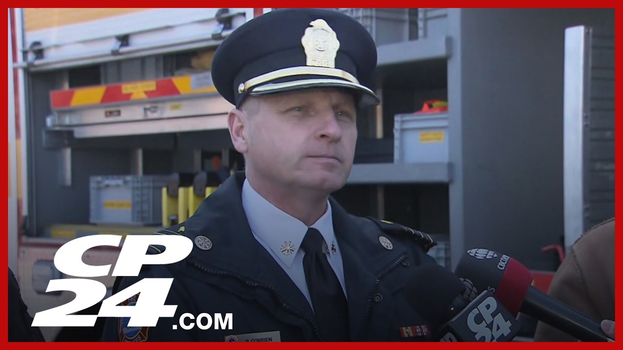 Toronto Fire provides update after freeing construction worker pinned by concrete