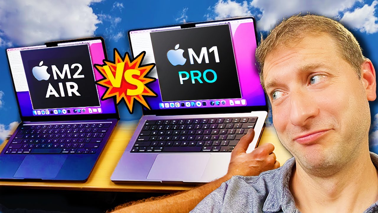 size of build matters? | M2 MacBook Air vs M1 Pro - YouTube