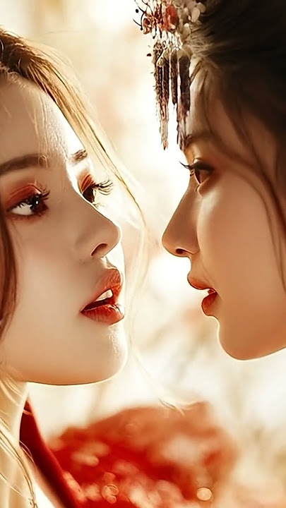 🌸 Two hearts, one enchanting bond 🌹✨ #aiart #oriental #love #cute  #reels #lgbt #viral #lesbian