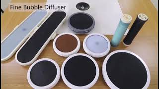 Disc Fine Bubble Diffusers Nano Bubble Aeration Diffuser Device Pond Aerator Diffuser
