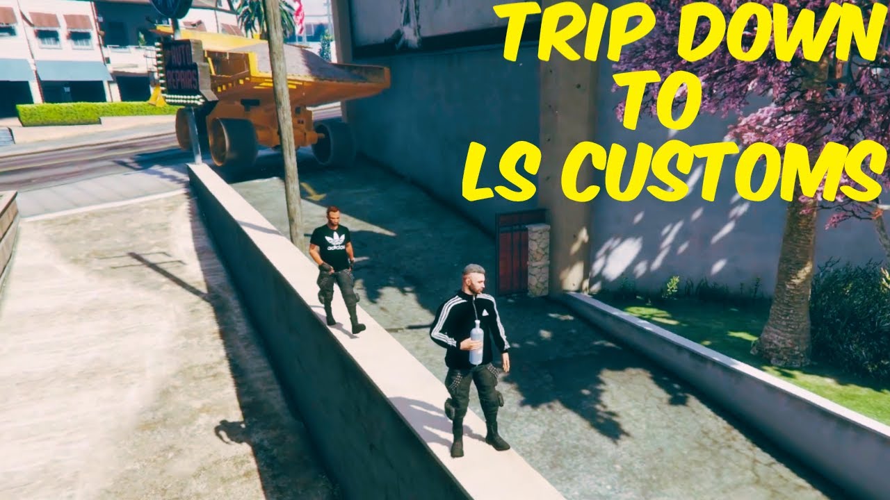 Trip Down To LS Customs - GTA 5 FiveM RP [Bot Reborn 4.0] - YouTube