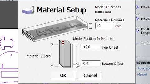 Profiling Toolpath in Artcam