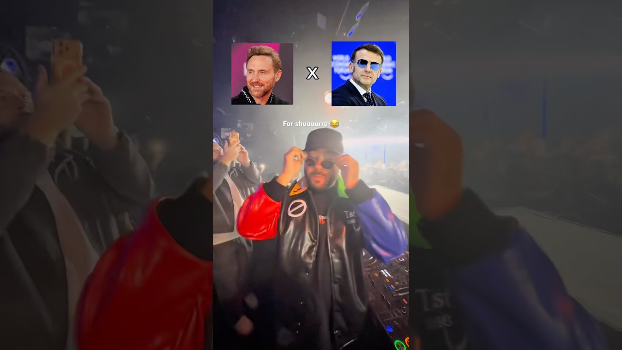 J’ai créé le feat Guetta Macron 😂