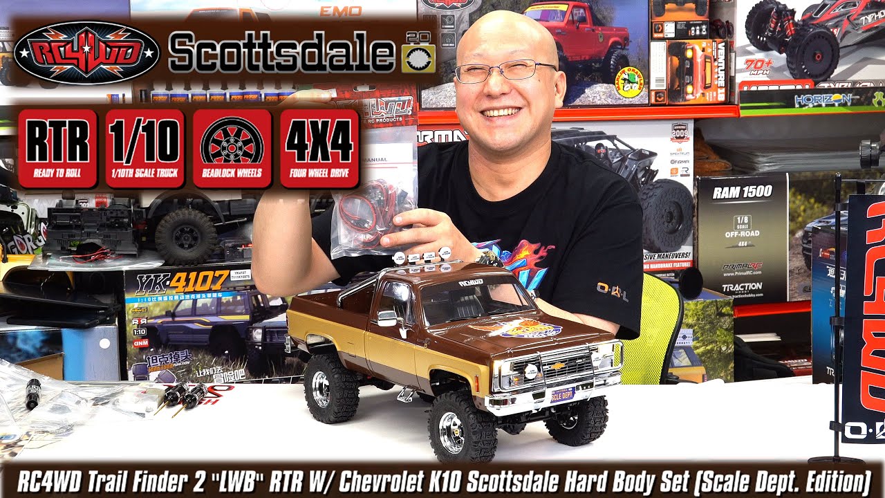 ホビーラジコン RC4WD Trail Finder 2 CHEVROLET K10 RC4WD Trail Finder 2 