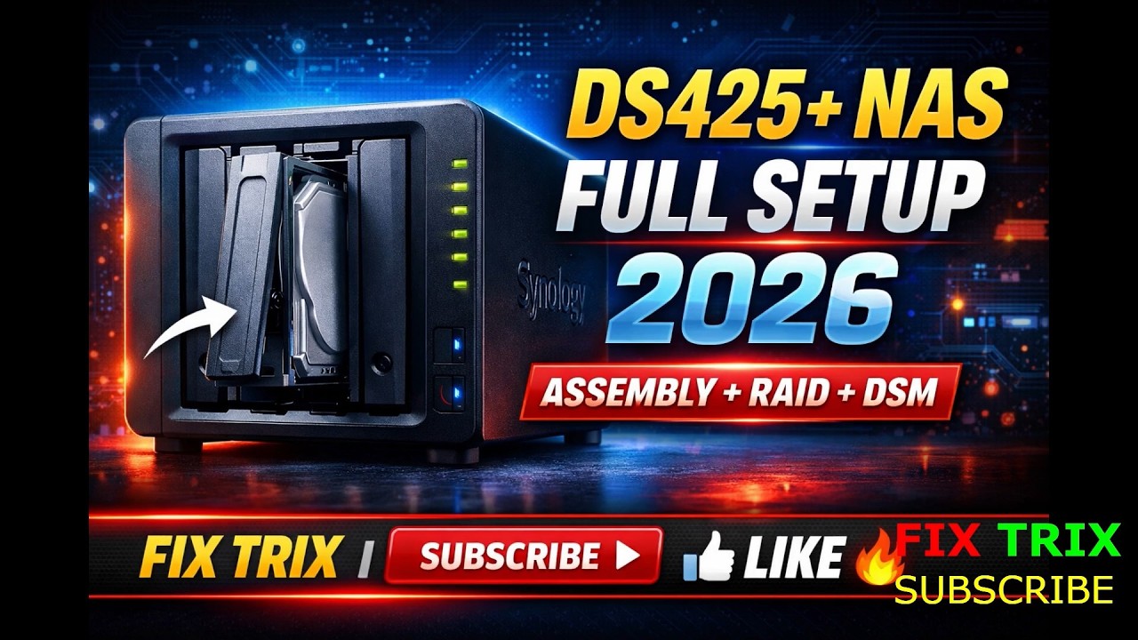 Thiết bị lưu trữ mạng NAS Synology DiskStation DS425+