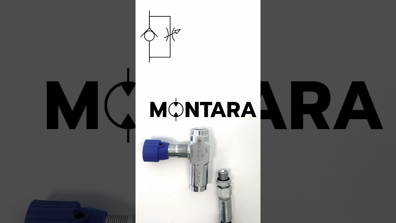 Wie ein Drosselrückschlagventil deine Hydraulik steuern kann 🎛️🎚️