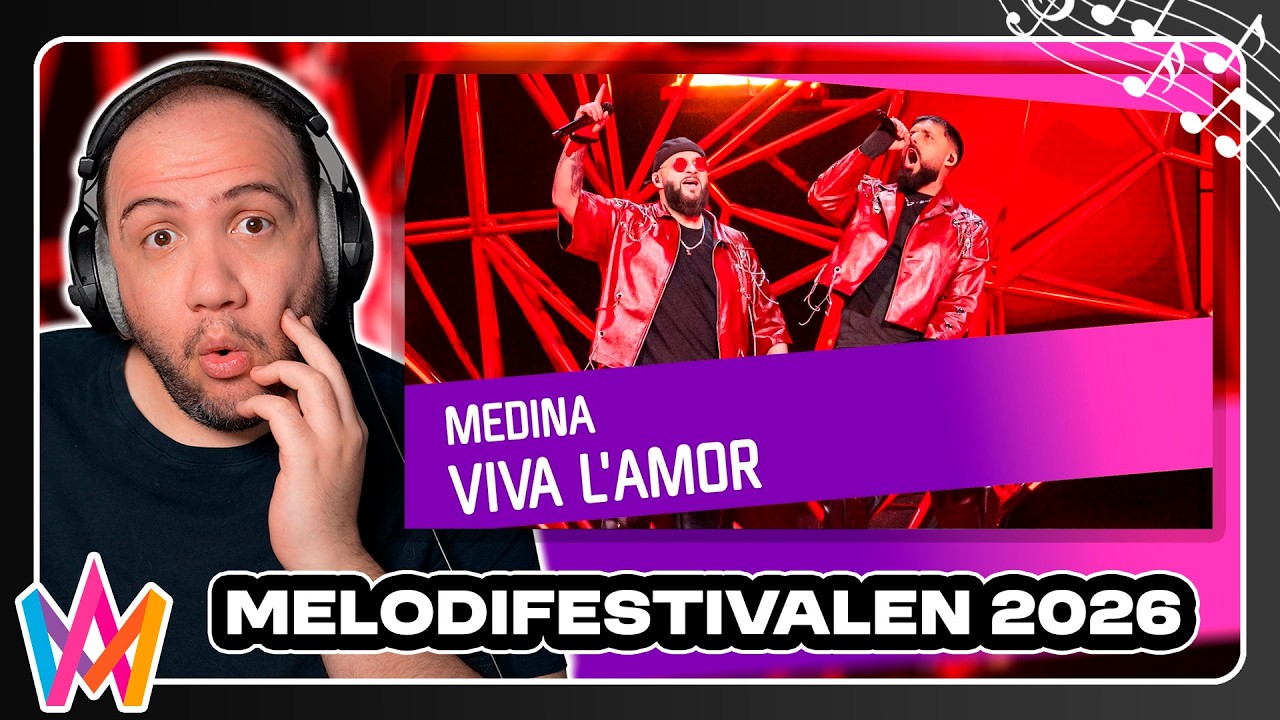 Medina - Viva L'Amor | Melodifestivalen 🇸🇪 TEACHER PAUL REACTS