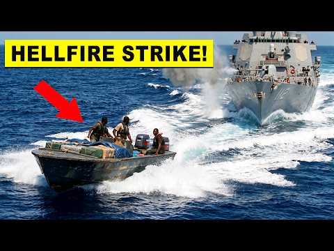 Video U.S. Navy RAINS HELL On A Pirate Swarm... What Happens Next Is BRUTAL!