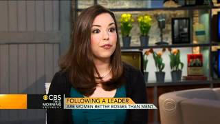 Women better business leaders than men?