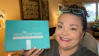 Sew Sampler Quilt Box from Fat Quarter Shop  May 2024