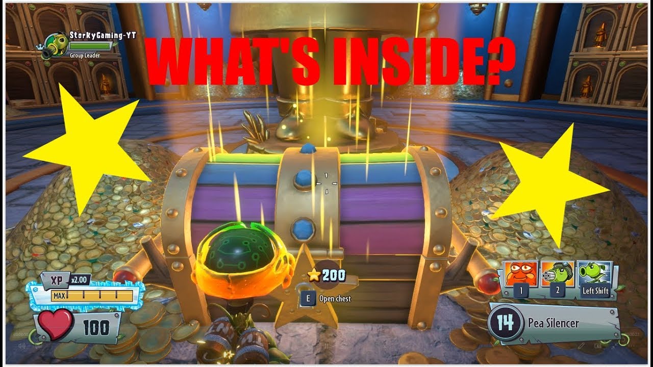 How to find 200 Star Chest and what's inside Plants vs Zombies Garden
