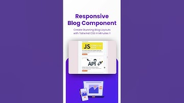 🚀 Build a Responsive Blog Card UI with Tailwind CSS! #bhavidigital #responsivewebsite #tailwindcss