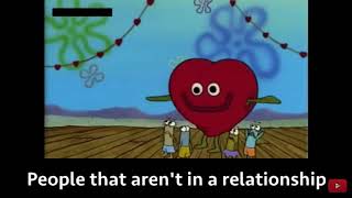 Valentines Day Portrayed By Spongebob