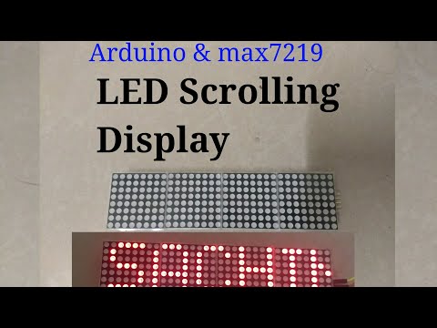 LED Scrolling Display
