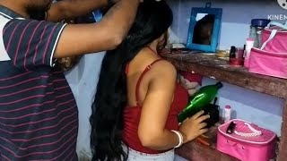 🏆 Man Oiling My Super Long Hair ❤️ | Relaxing Hair Care Routine 