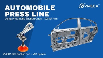 #Automobile #Shuttle Press Line Car Frame #EOAT with #Suction Cup and Swivel Arm (FCF, VSA System)