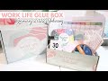 Look Inside the Work Life Glue Box 👀 || SUBSCRPTION BOX FOR BUSY MOMS || January 2022 Unboxing