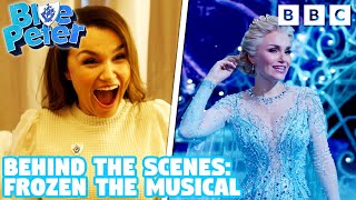 Behind the Scenes of Frozen Musical with Samantha Barks ❄ | Blue Peter