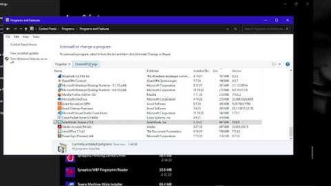 Solar Winds Will Not Uninstall