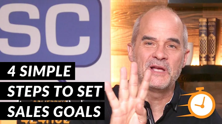 4 Simple Steps for Setting Sales Goals | 5 Minute Sales Training