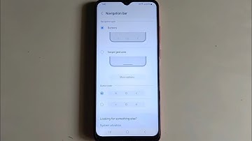 Samsung A04e Me Back Button Kaise Set Kare | Navigation Bar Setting