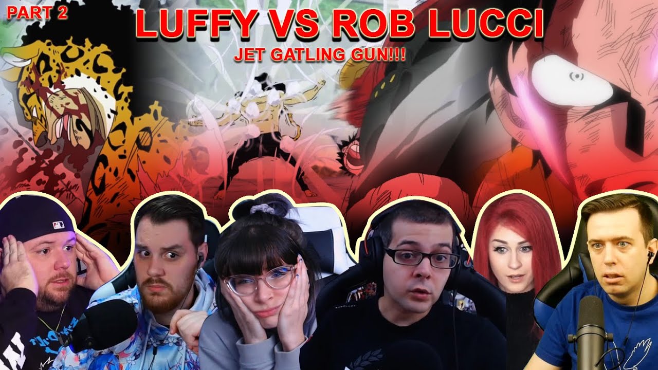 LUFFY VS LUCCI GOT SERIOUS! - FIRST TIME REACTION 