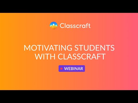 Classcraft Teacher PD: Motivating students with Classcraft Quests for Remote Learning