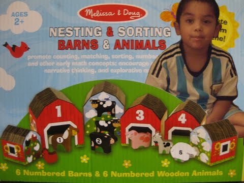 melissa and doug nesting barn