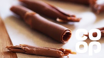 How to Make Chocolate Curls