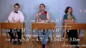 A Problem to Review SOH CAH TOA and the Pythagorean Theorem for use in Physics