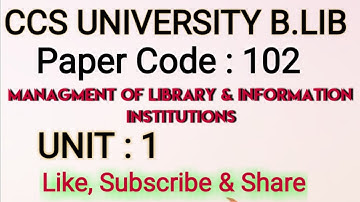 Management ,scientific management, and TQM paper 102 unit 1