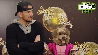 Strictly 2015 Celebrities Meet Cbbcs Hacker T Dog