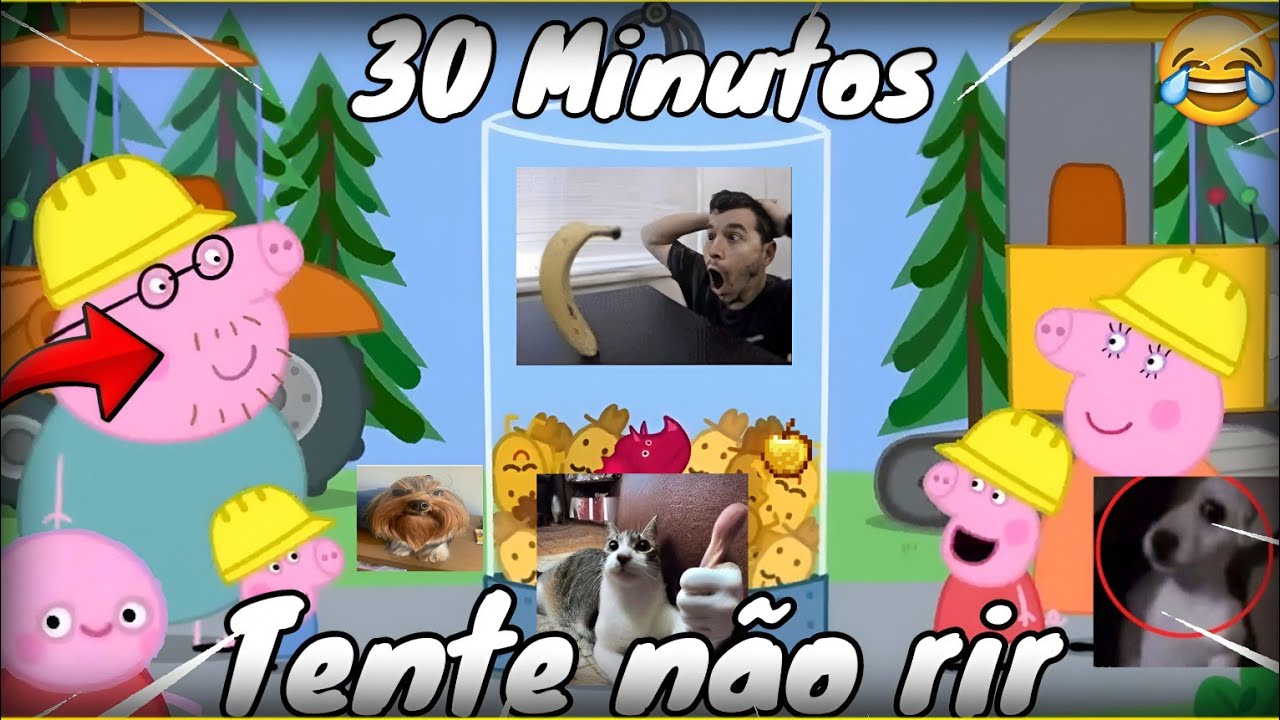 🔴 30 Minutos de Tente não Rir! da Peppa pig da zueira 🤣🔥