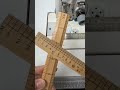 An essential bamboo ruler for tailors, used for drawing, drafting, and measuring garments