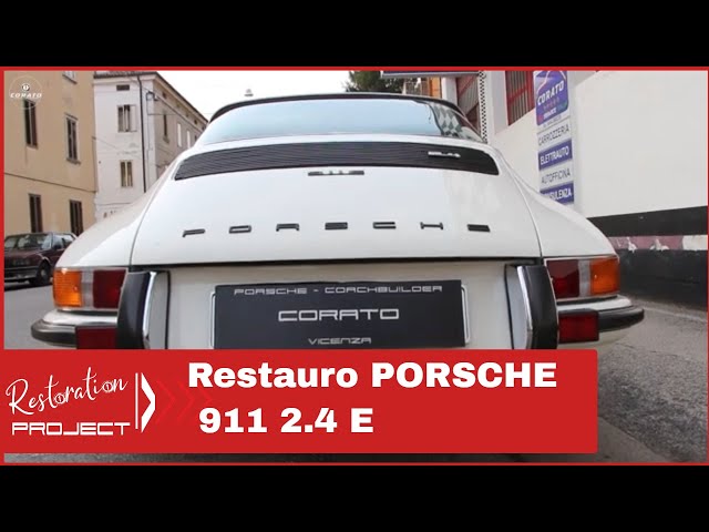 1972 Porsche 911 2.4 E light white | Restauro | Restoration Project -  YouTube