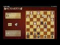 Ik vs schaak app. op level 7 van 12. (Als ik em versla, gaan we een level hoger)