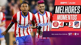 SAVINHO MARCA, GIRONA VENCE ATLÉTICO NO MELHOR JOGO DE LALIGA E COLA NO REAL | MELHORES MOMENTOS image