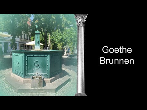 Goethe-Brunnen auf dem Frauenplan