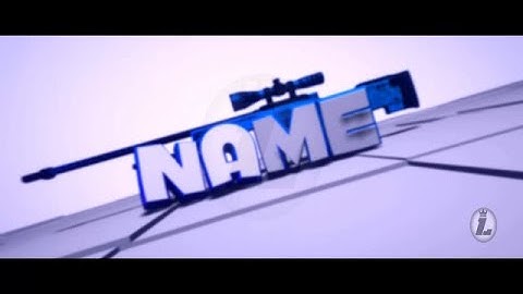 3D GUN INTRO NO TEXT OR NO COPYRIGHT || PUBG || INTRO